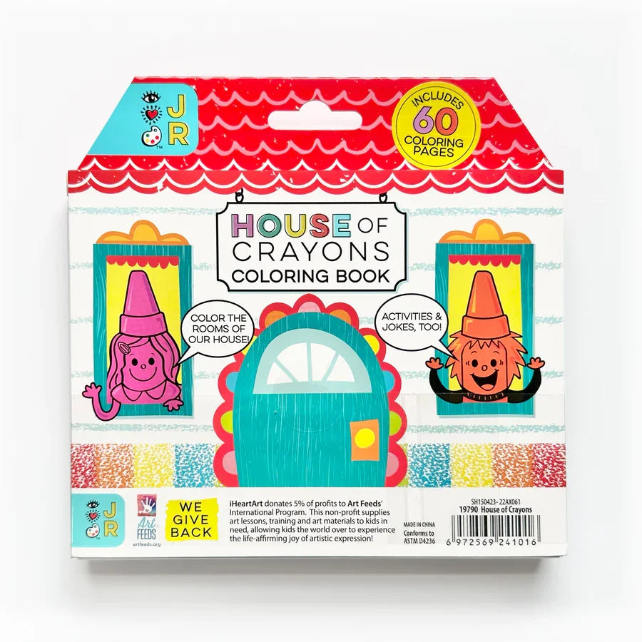 Bright Stripes House of Crayons