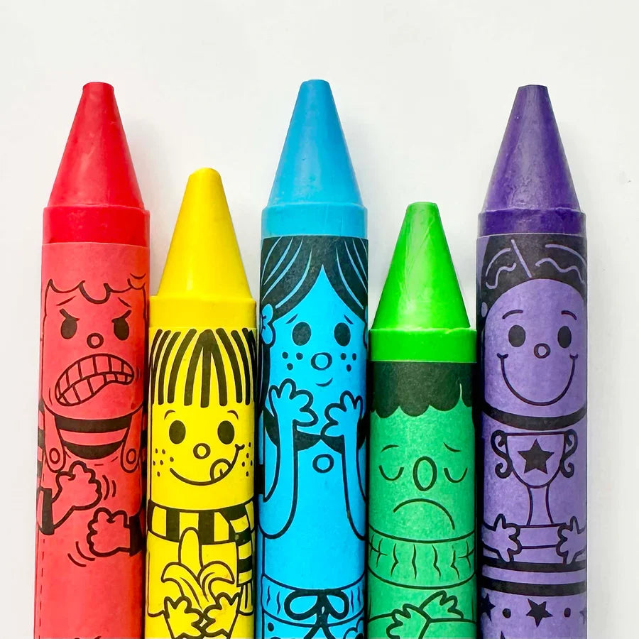 Bright Stripes House of Crayons