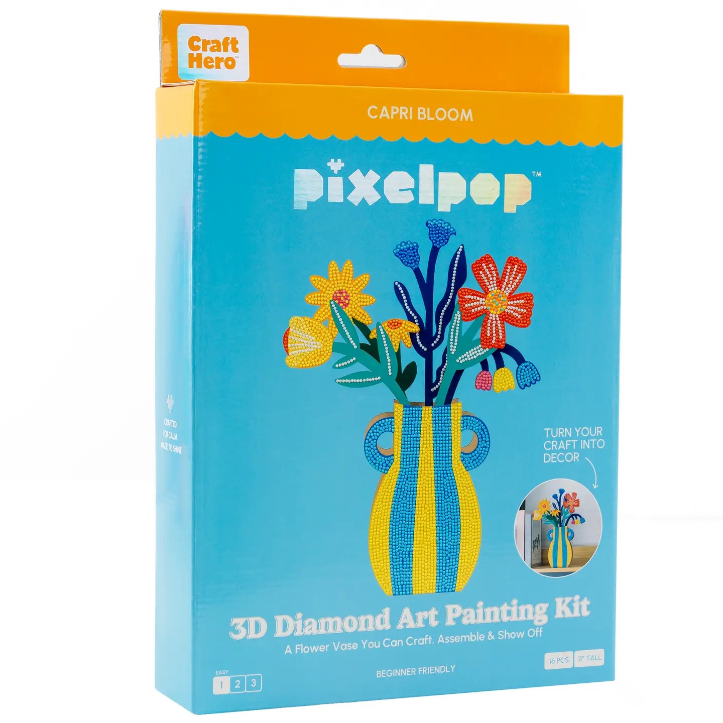 Craft Hero™️ PixelPop™️: 3D Art - Capri Bloom
