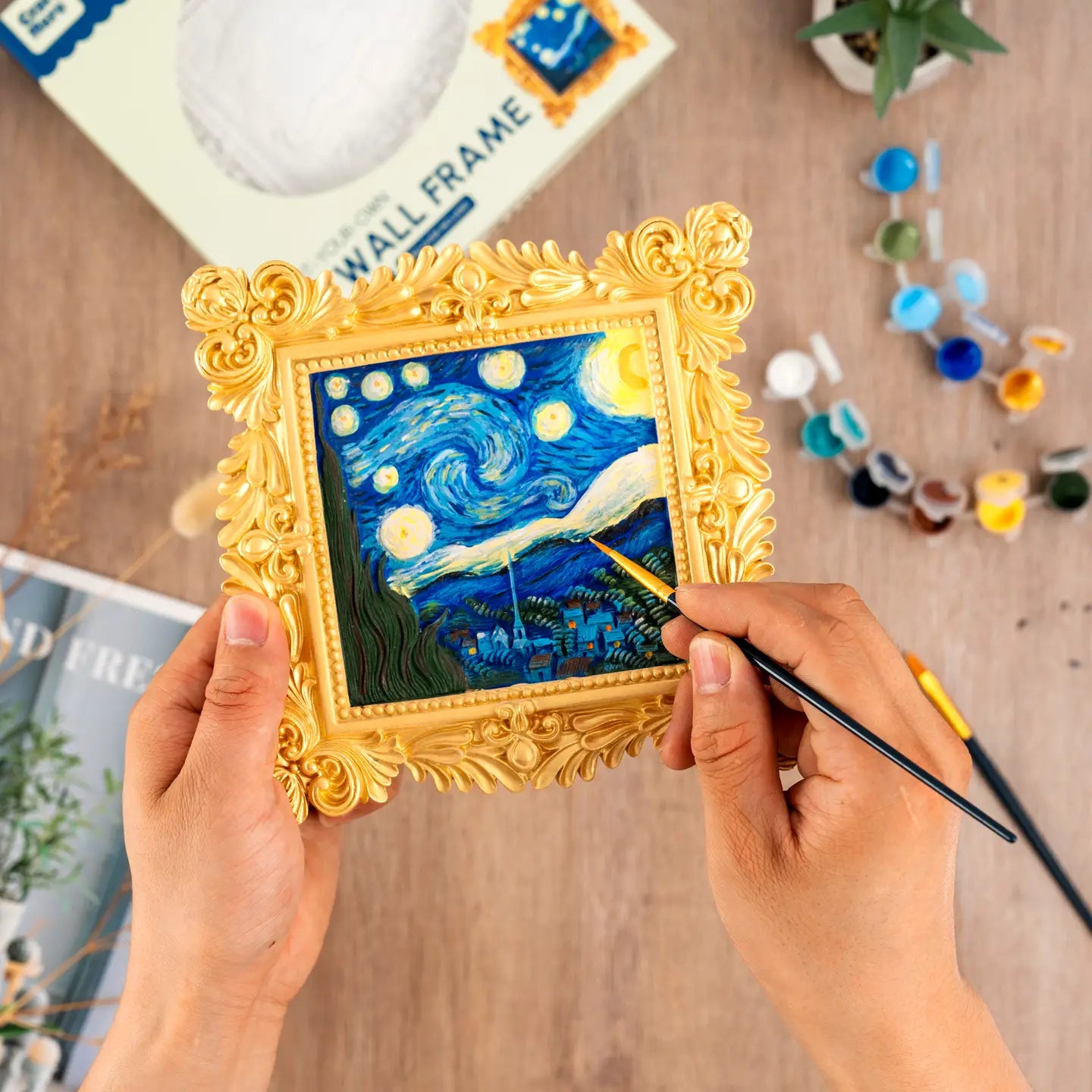 Craft Hero™️ Muddies™️: 3D Wall Frame - Starry Night