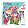 Bright Stripes iHeartArt Marker By Numbers: Fantasy Fields