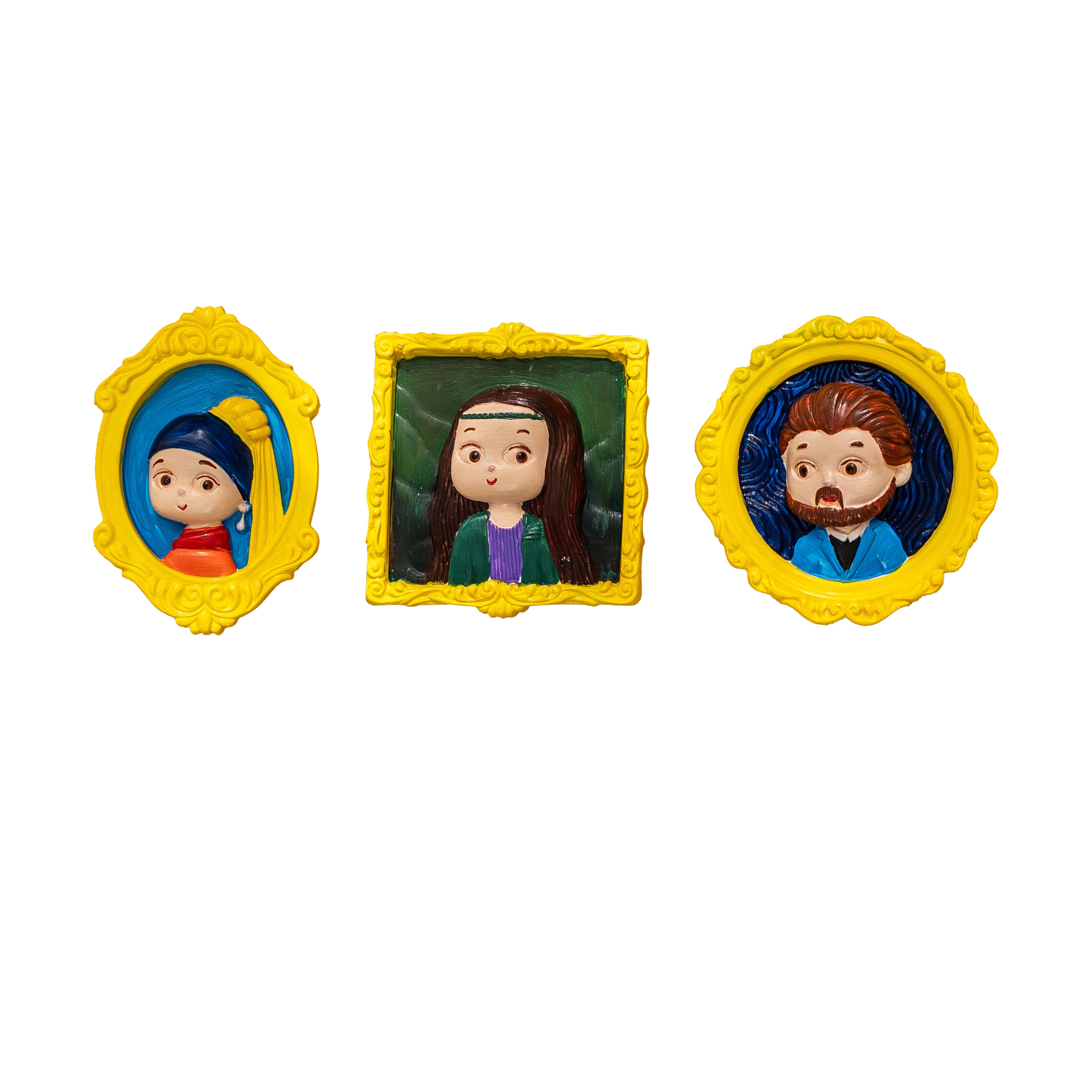 Craft Hero™️ Muddies™️: Magnets - Iconic Portraits