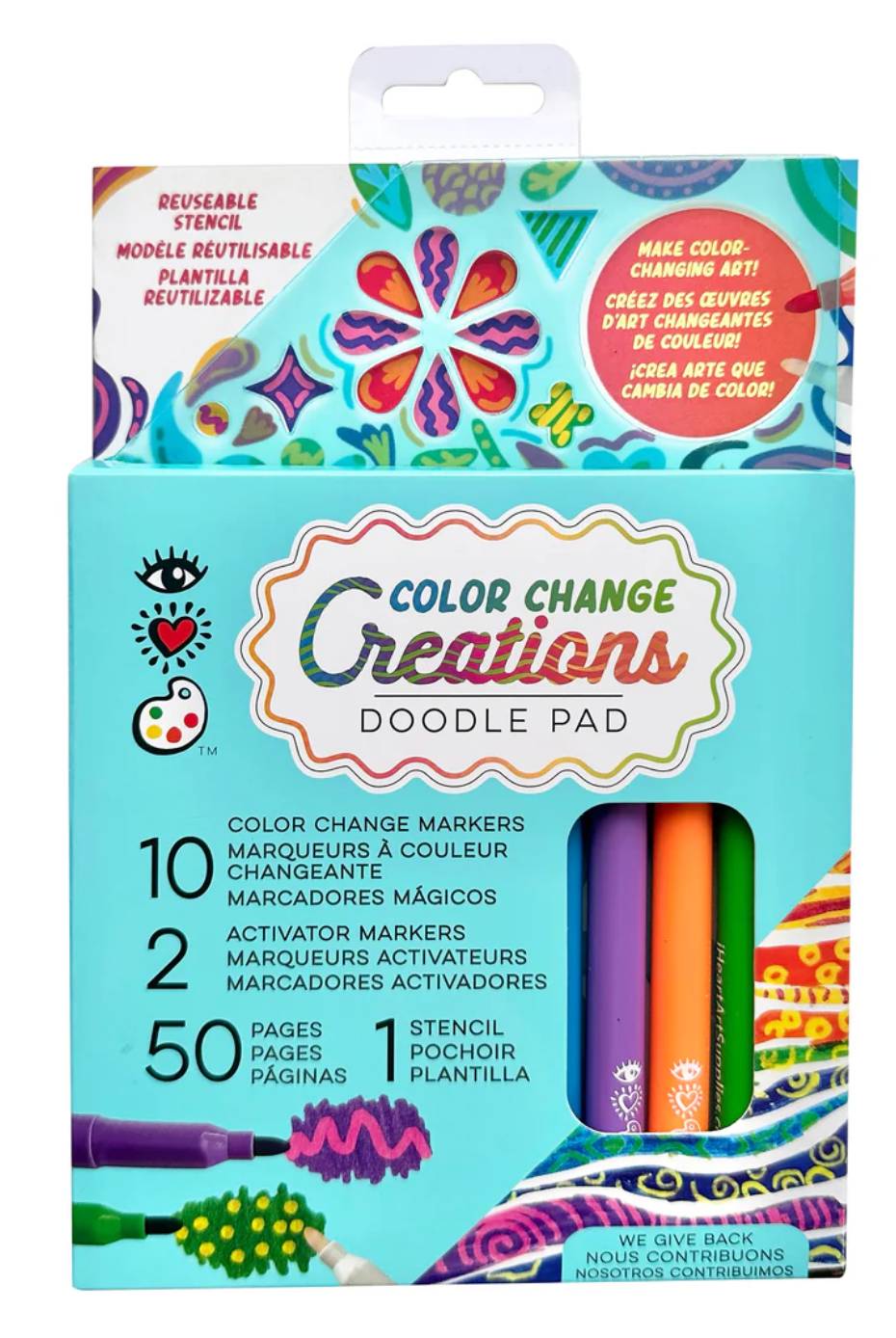 Bright Stripes Color Change Creations