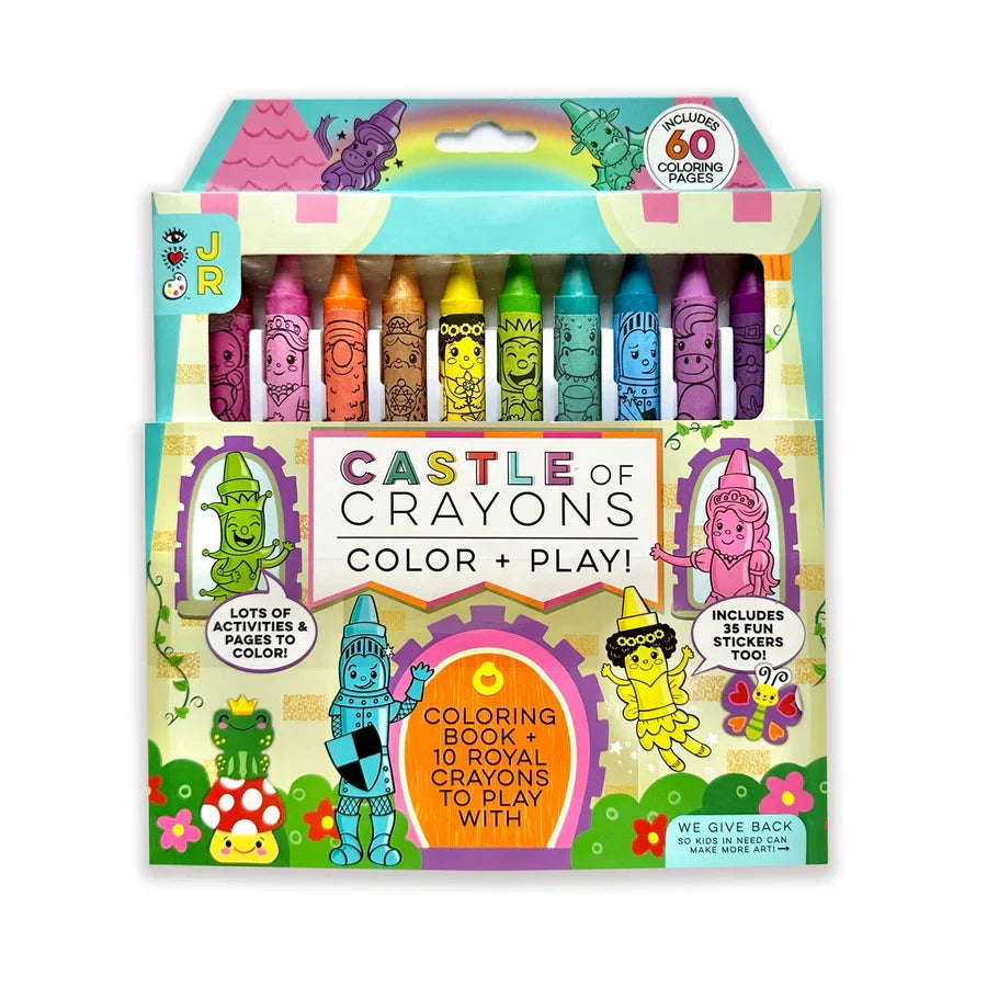 Bright Stripes Castle of Crayons