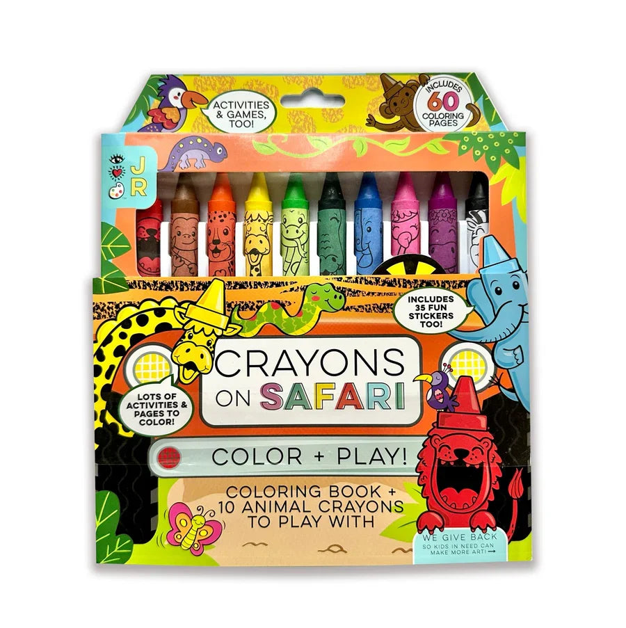 Bright Stripes Crayons on Safari