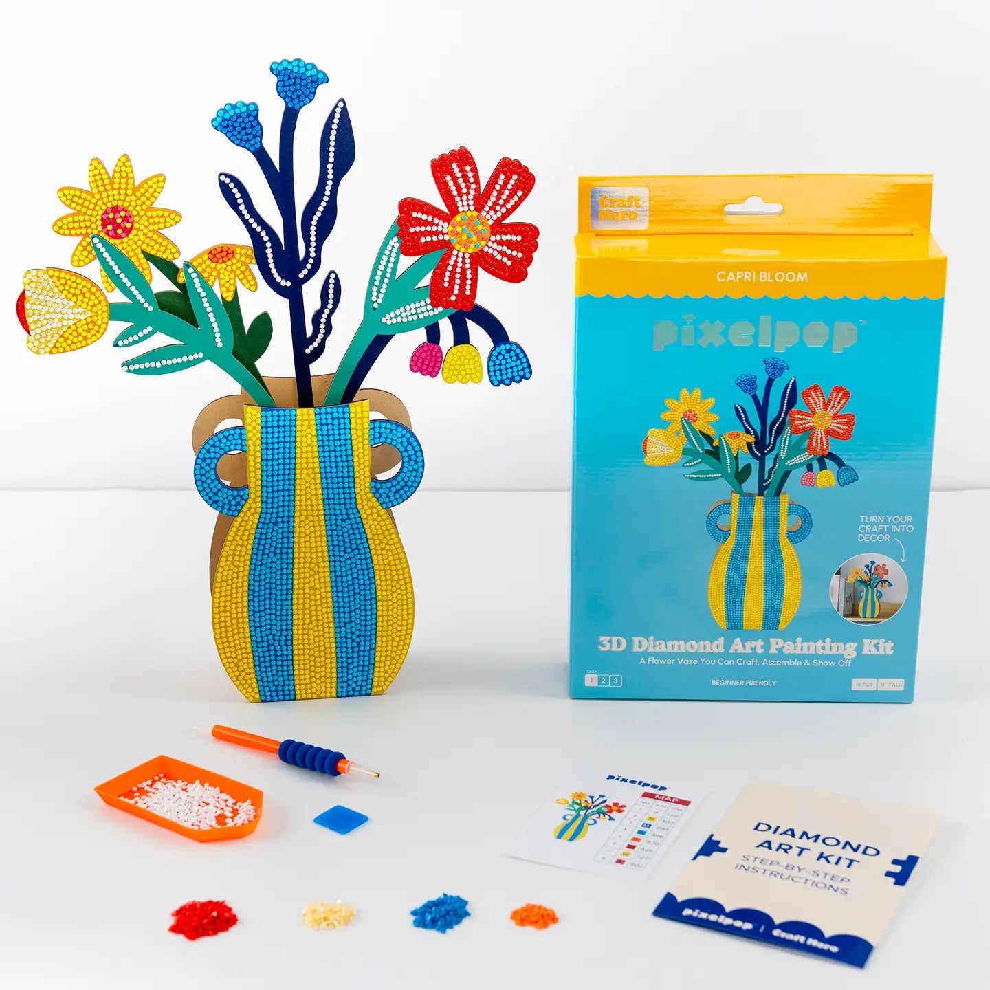 Craft Hero™️ PixelPop™️: 3D Art - Capri Bloom