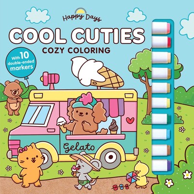 Cool Cuties: Cozy Coloring Kit
